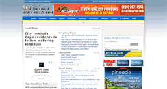 Desktop Screenshot of cape-coral-daily-breeze.com